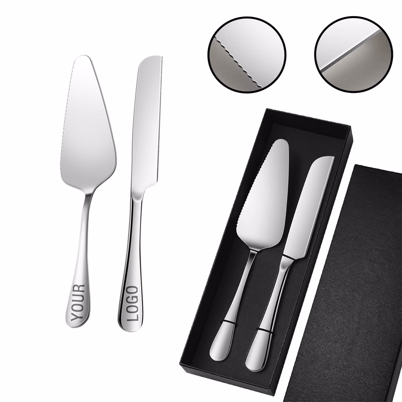 MOQ 10 PCS Stainless Cake Serving Set