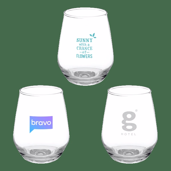Perfected 12 oz Silicia Stemless Wine