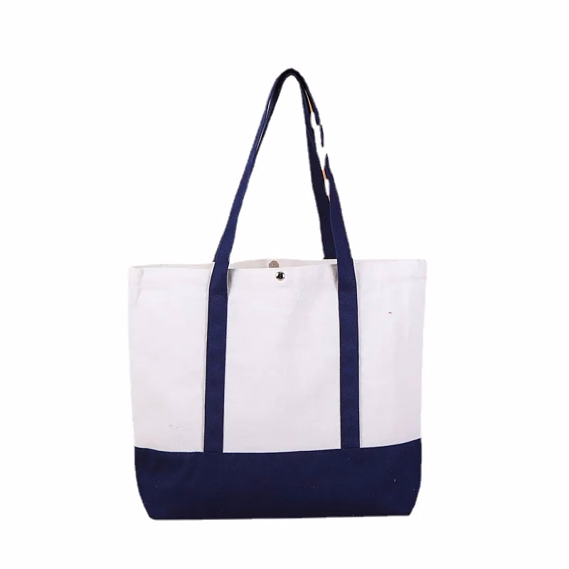 Cotton Two-Tone  Tote Bag