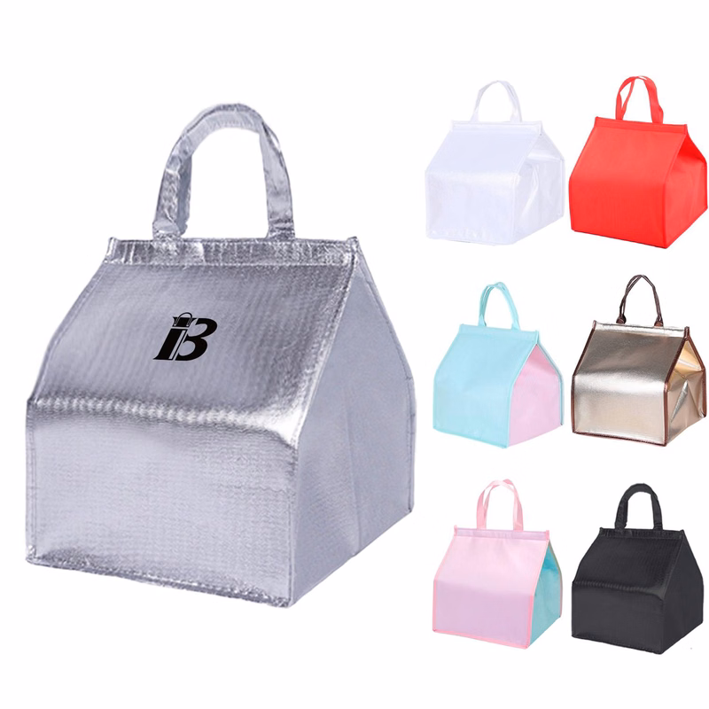 Non-Woven Aluminum Foil Handheld Insulated Bag
