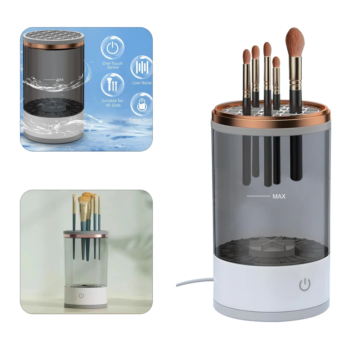 Automatic Makeup Brush Cleaner 1