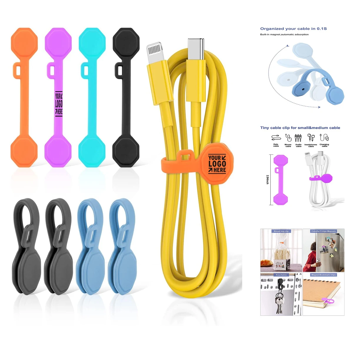 Silicone Cable Tie 1