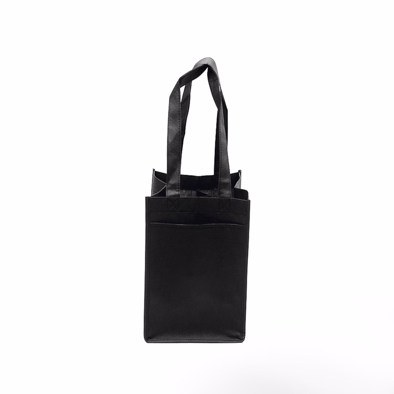 Heat Transfer Non-Woven Wine Tote Bag