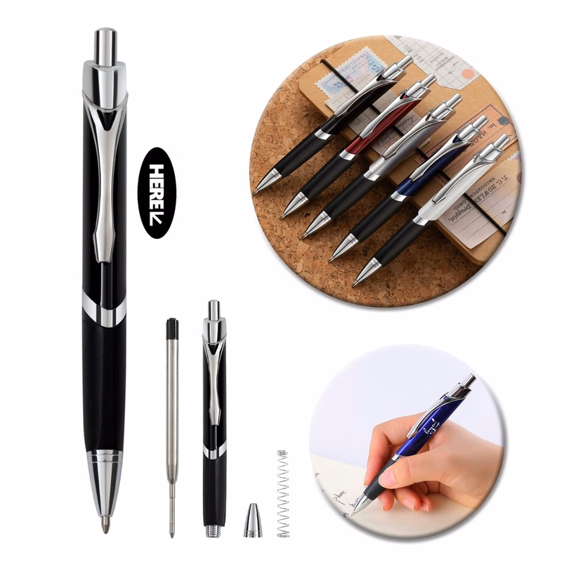 Professional Ergonomic Metal Ballpoint Pen
