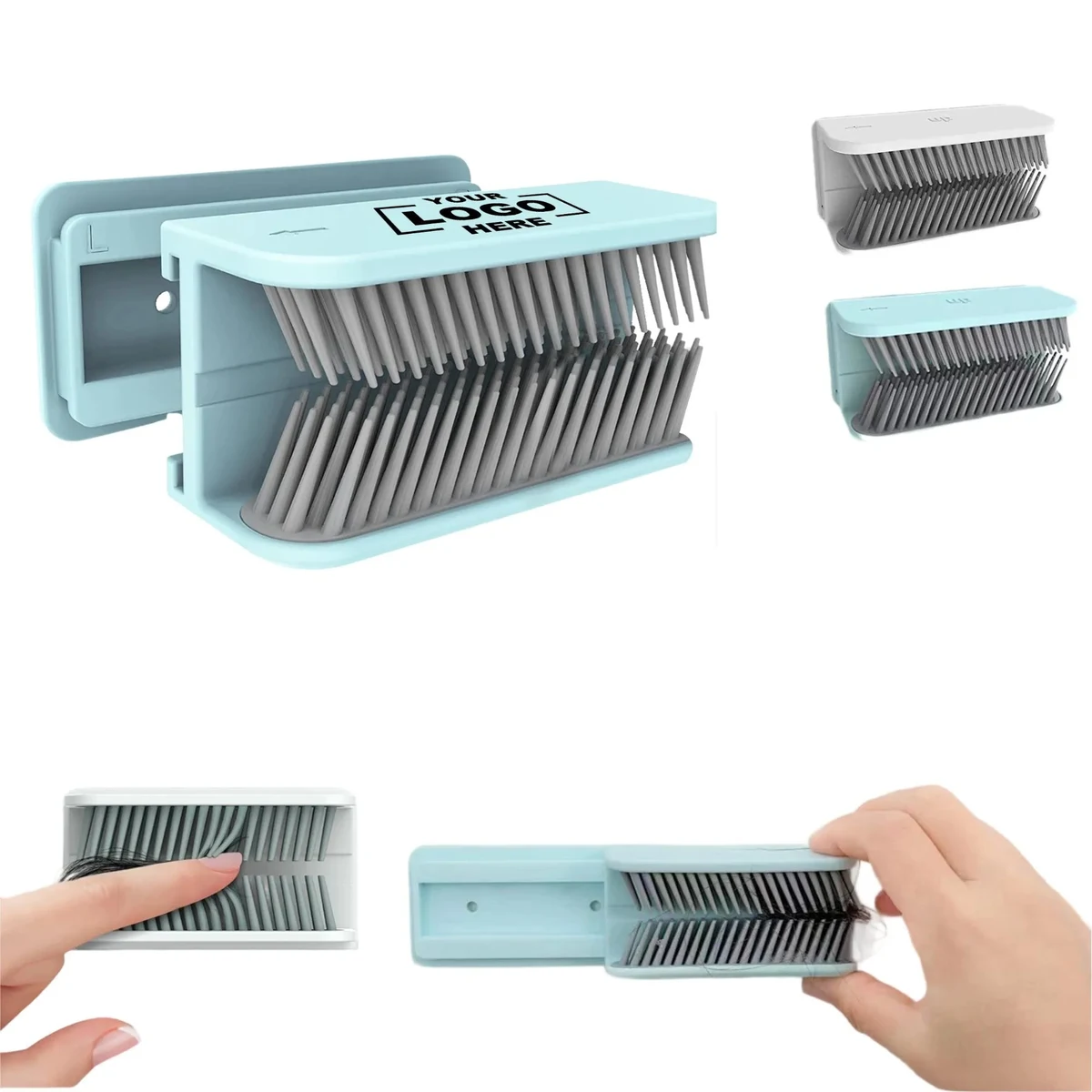 Detachable bathroom shower hair collector 1