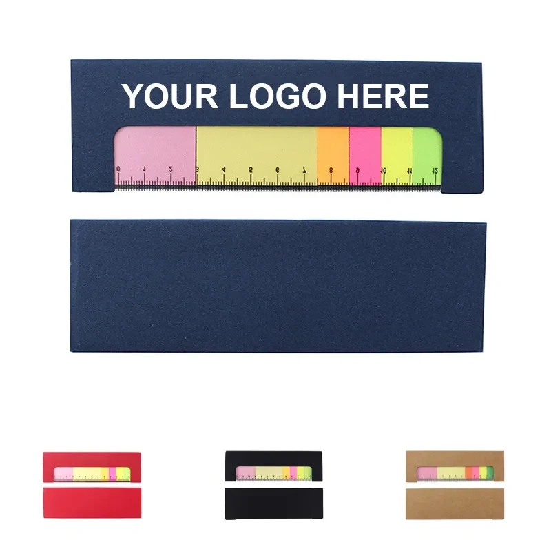 Ruler Sticky Memo Pad 1