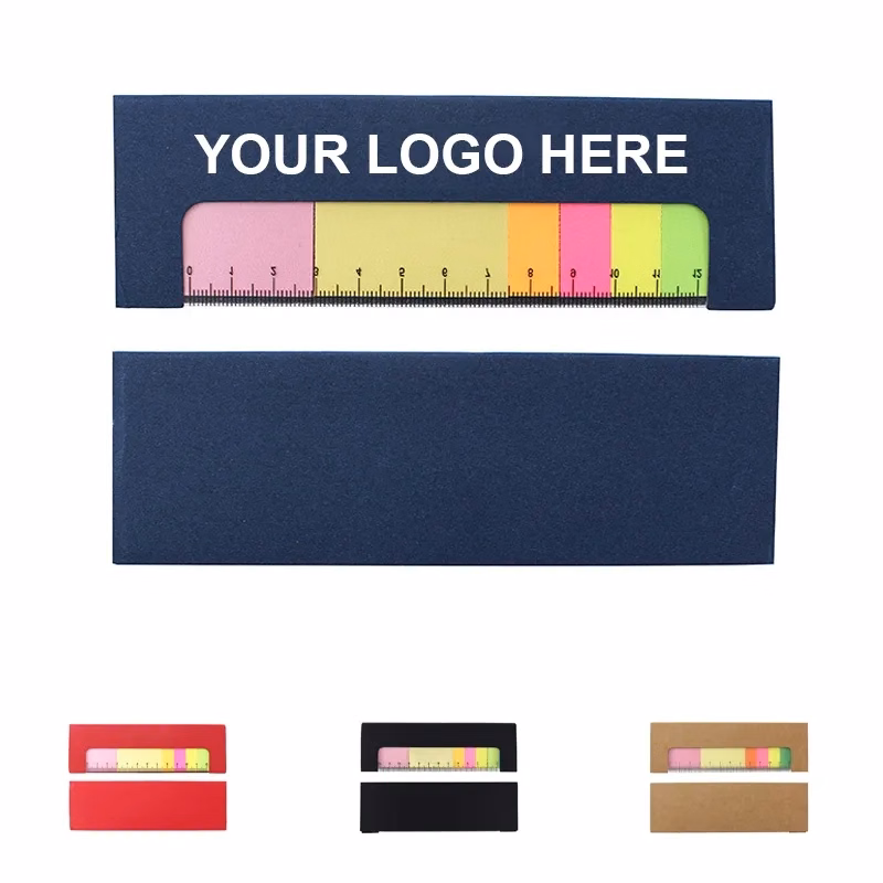 Ruler Sticky Memo Pad