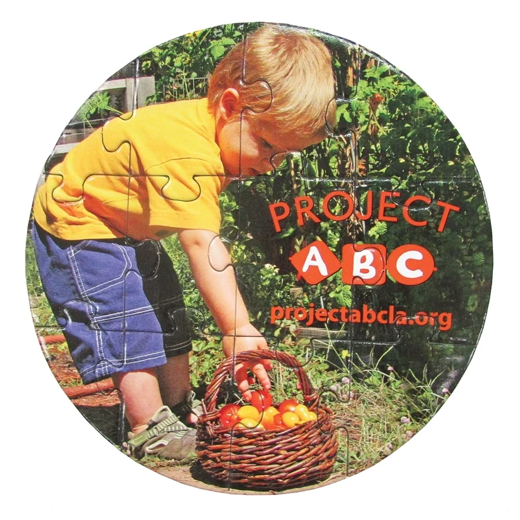 12 Pieces - 5 1/2" Diameter - Small Puzzle 1