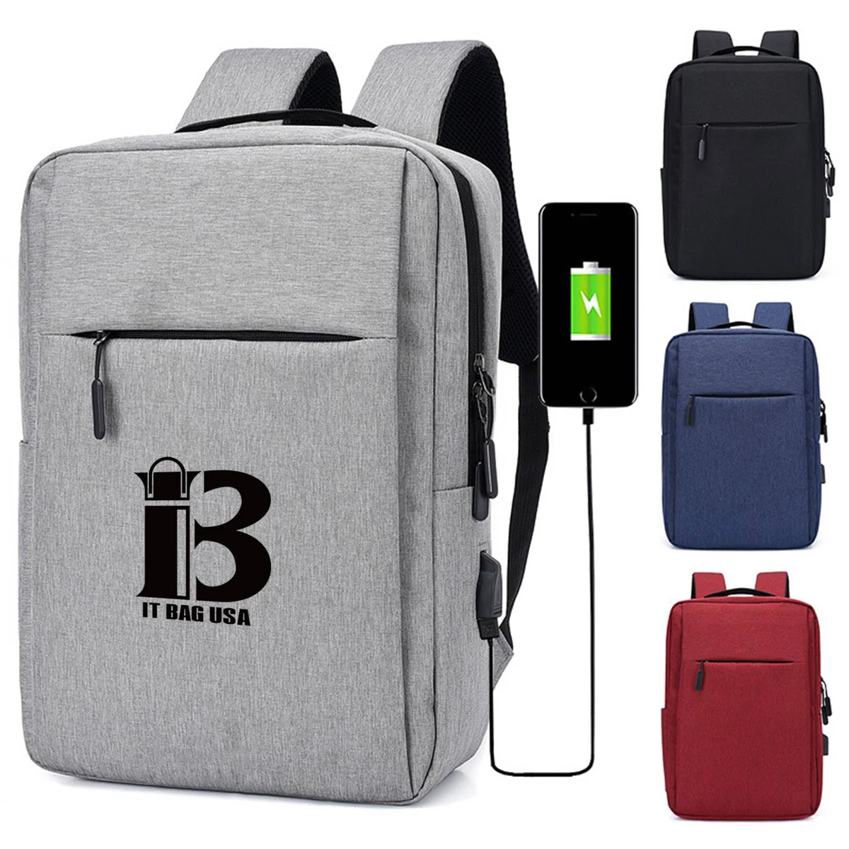 Water Resistant Laptop Backpack 1