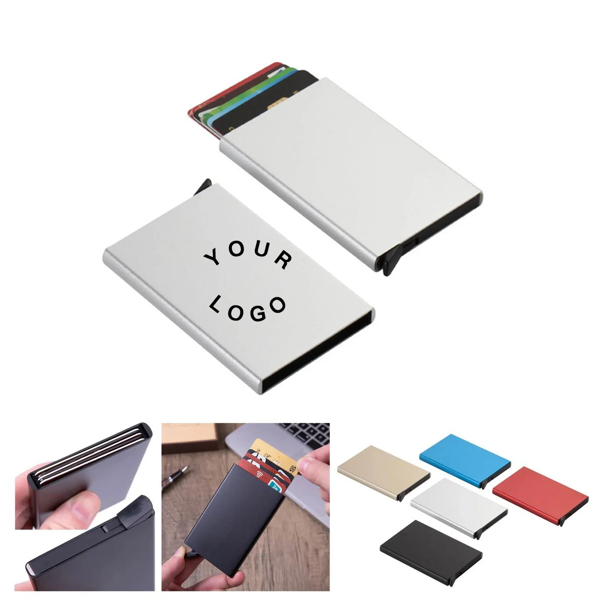 Aluminum Anti Scan Travel Card Holder 1