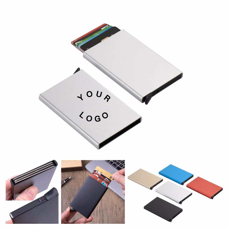 Aluminum Anti Scan Travel Card Holder