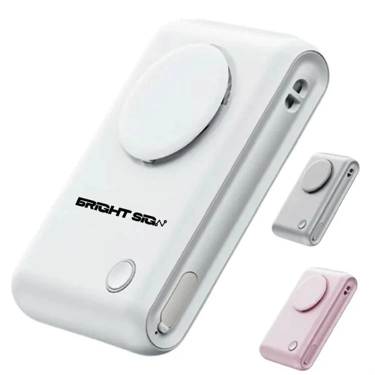 Mini Neck & Waist Clip Fan Hands-Free Rechargeable Design 1