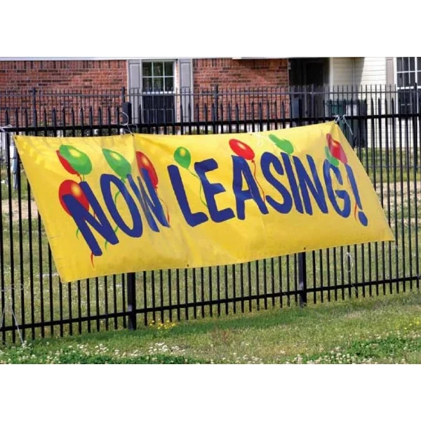 Digitally Printed 10 oz Vinyl Banner 3' x 20' 1