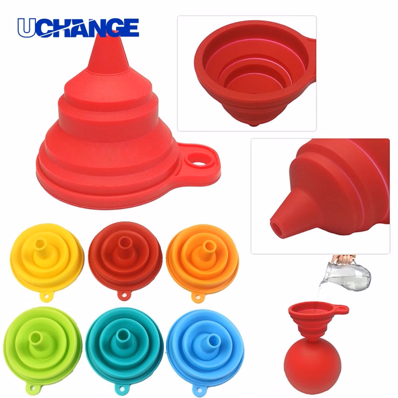 Silicone Collapsible Funnel Tool for Travel