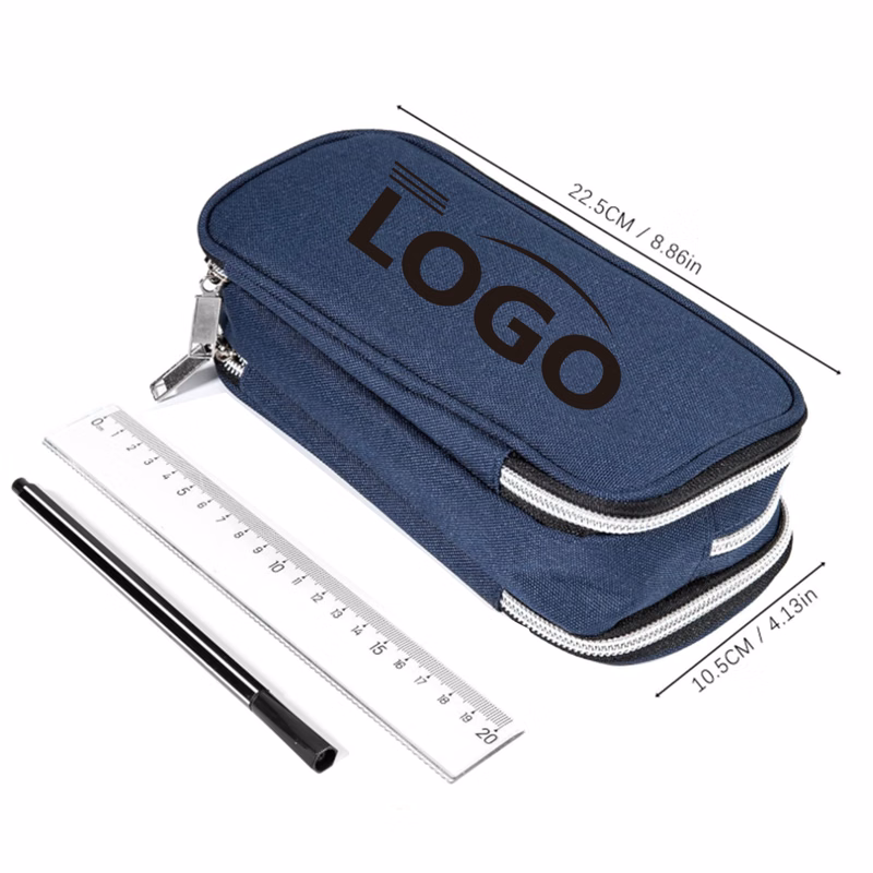 Large capacity multifunctional pencil case