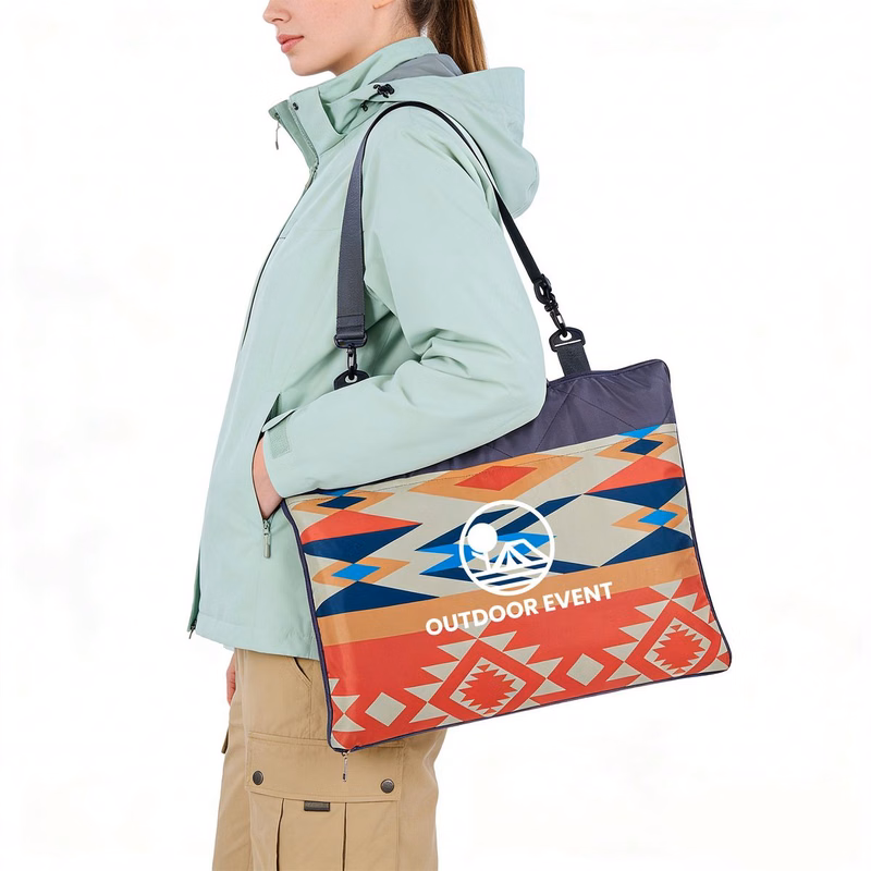 Full Color Outdoor Packable Blanket