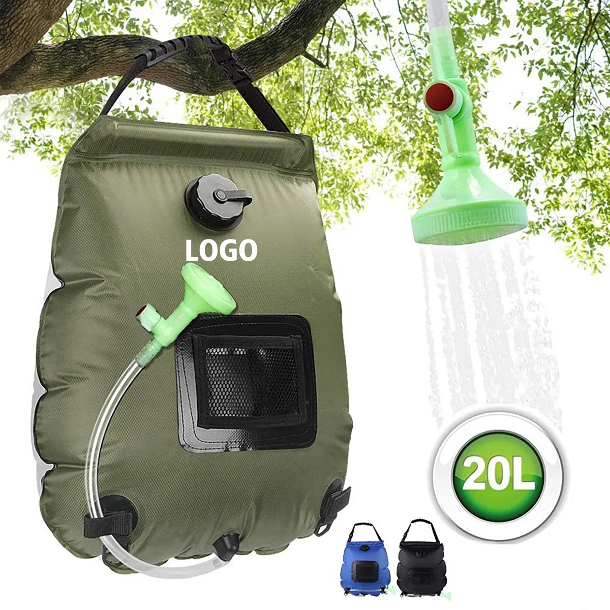 20L Solar Camping Bath Bag 1