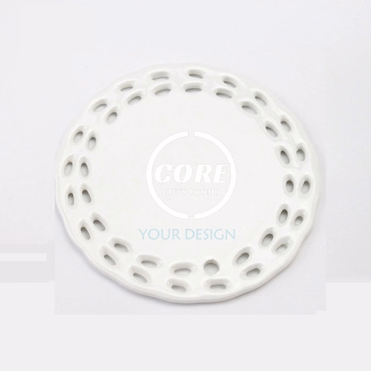 Custom Ceramic Round Ornament
