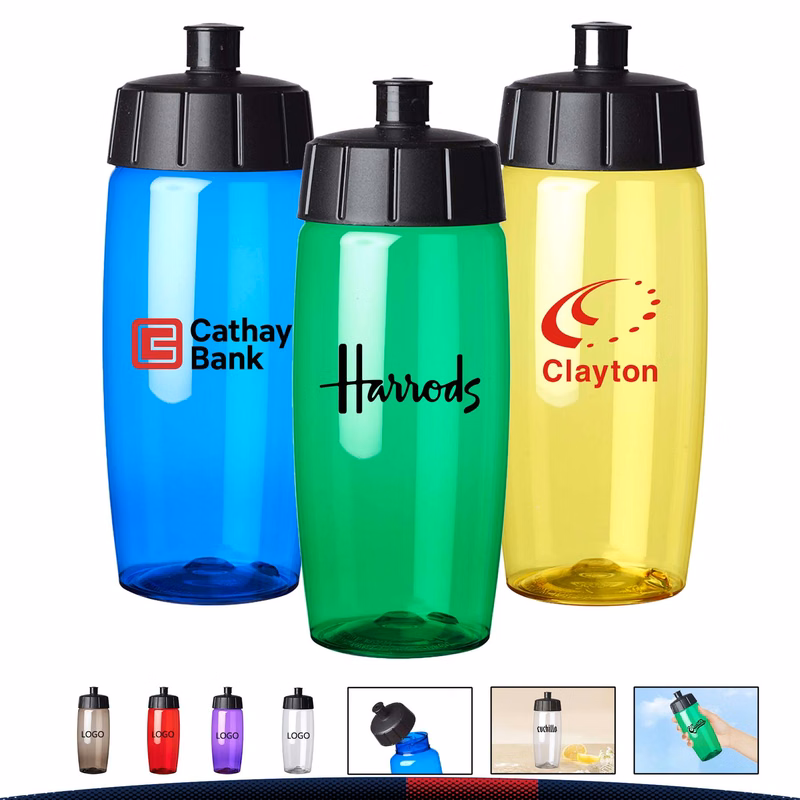 19 oz. Meston Plastic Water Bottle