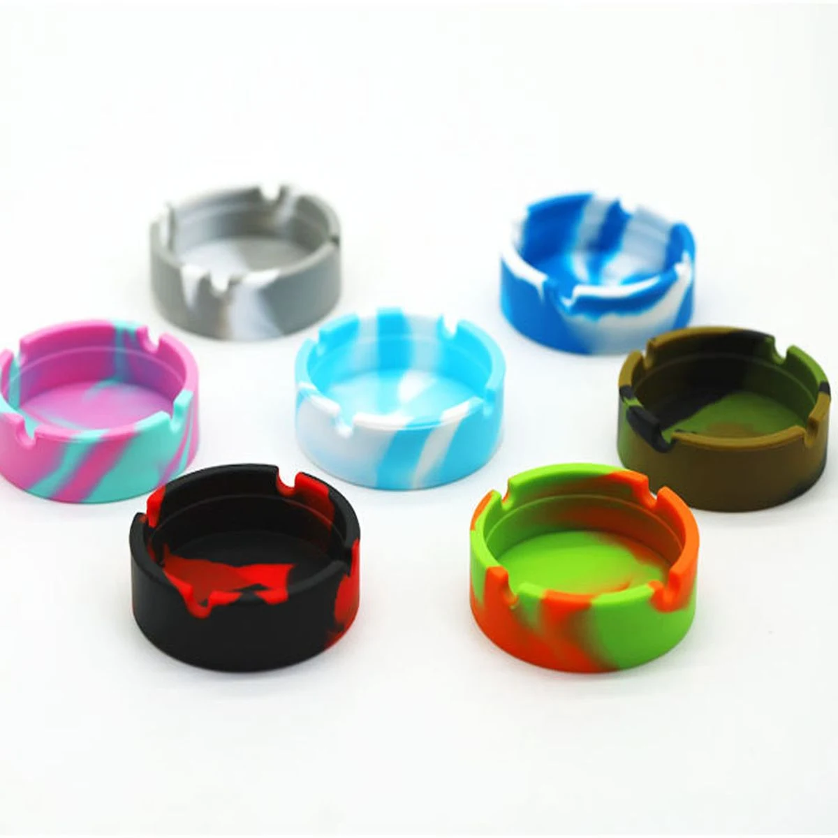 Colorful Silicone Ashtray 1