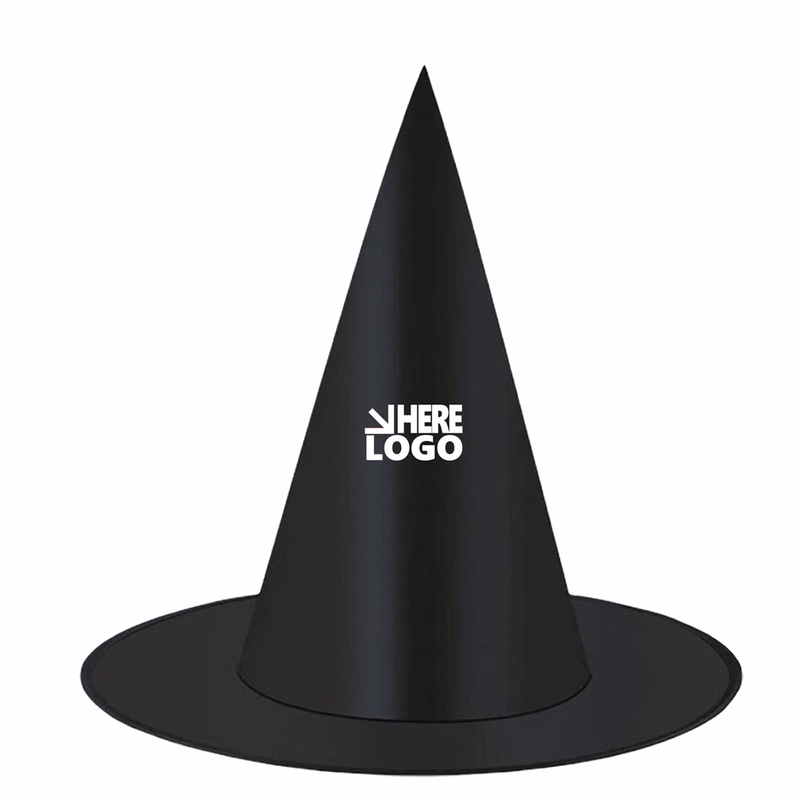Spooky Halloween Witch/Wizard Cone Hats