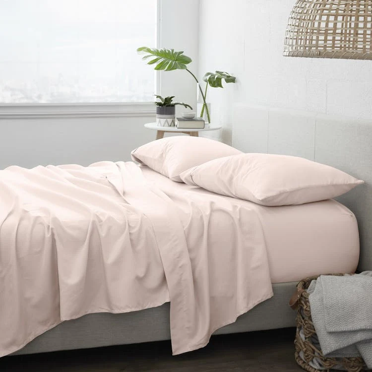 Bed Sheet Sets - Blush Twin XL 3 Set 1