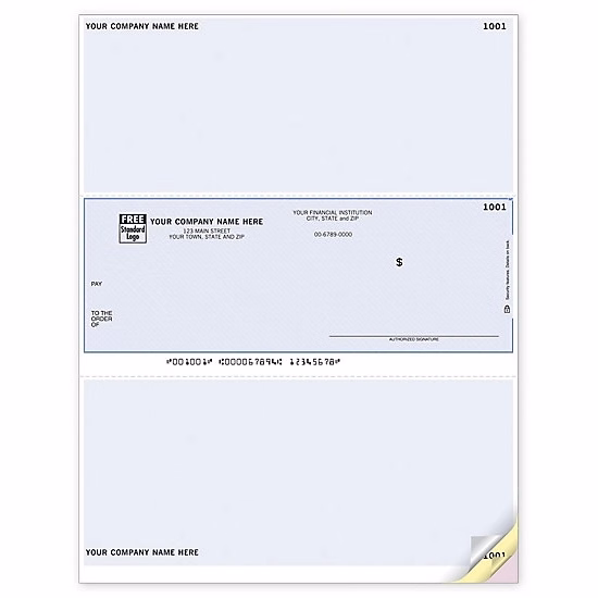 Laser OCR multipurpose check