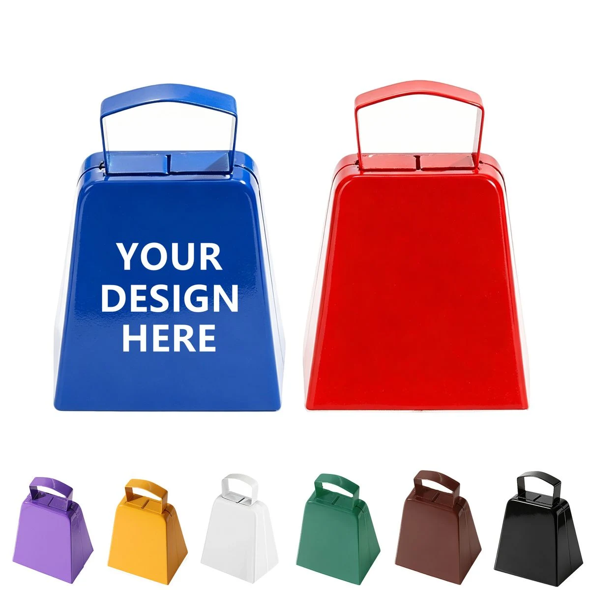 4 Inch Metal Cowbell For Sports Events 1