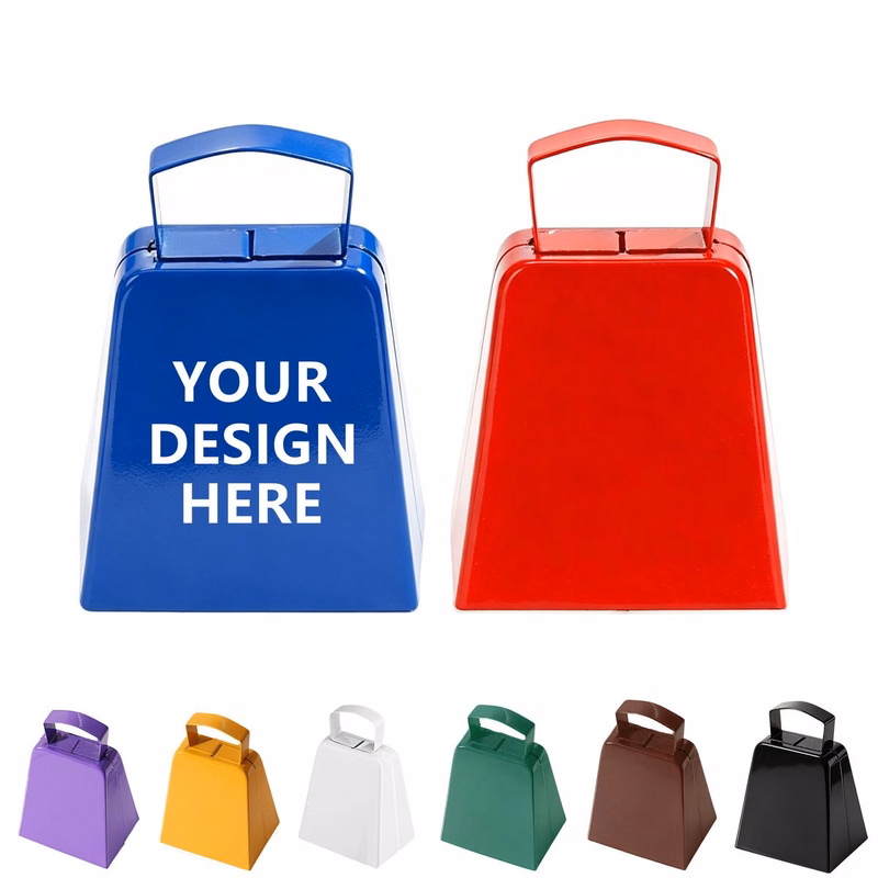 4 Inch Metal Cowbell For Sports Events