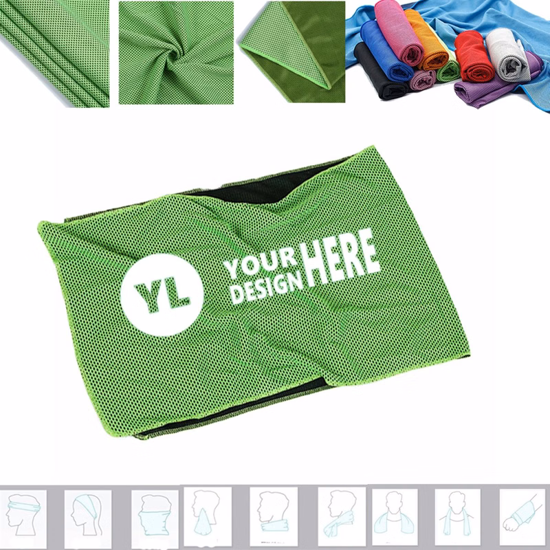 Polyester Quick Dry Sports Towel Ultra Absorbent Sweat Towel