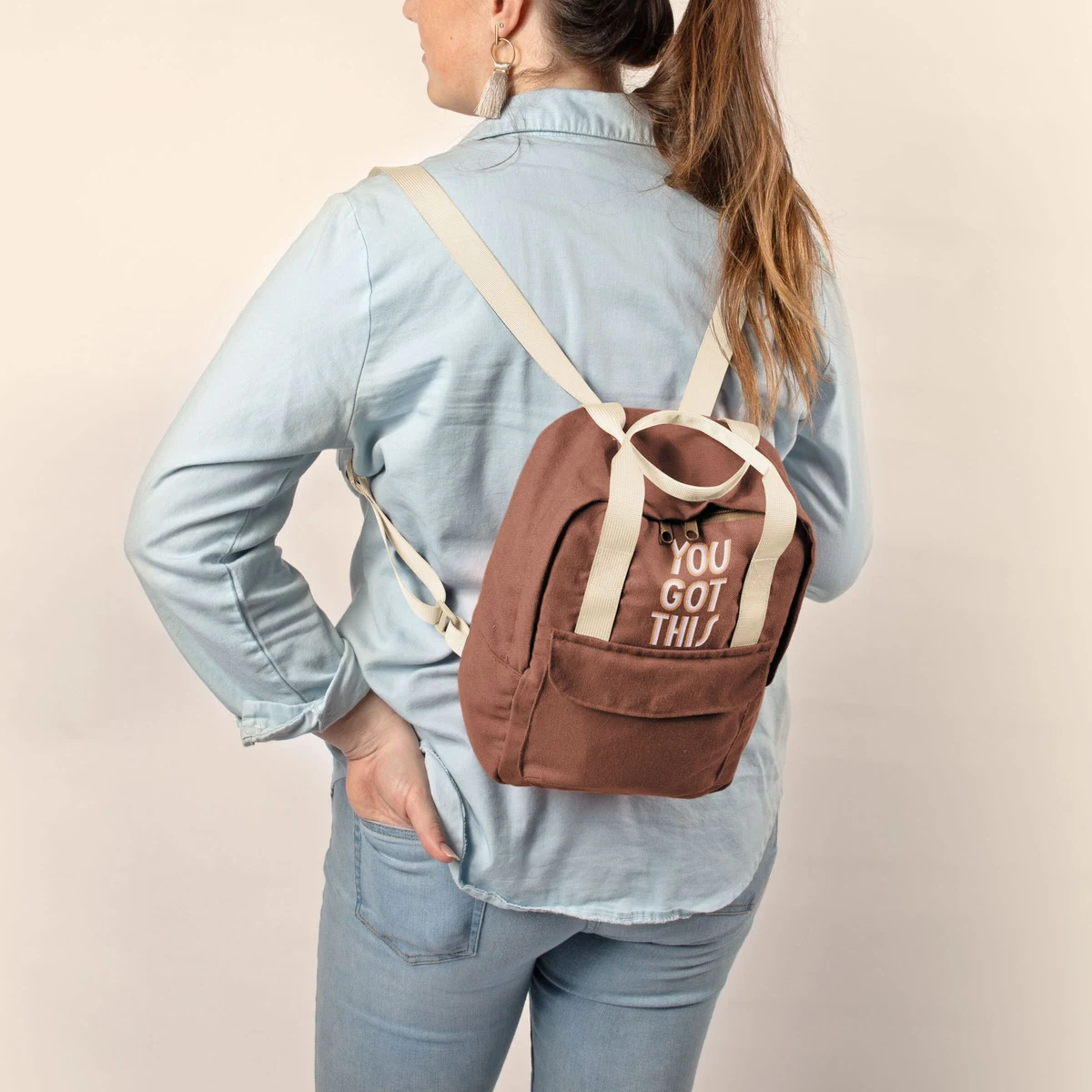 MINI EVERYDAY BACKPACK - COLORED CANVAS 1