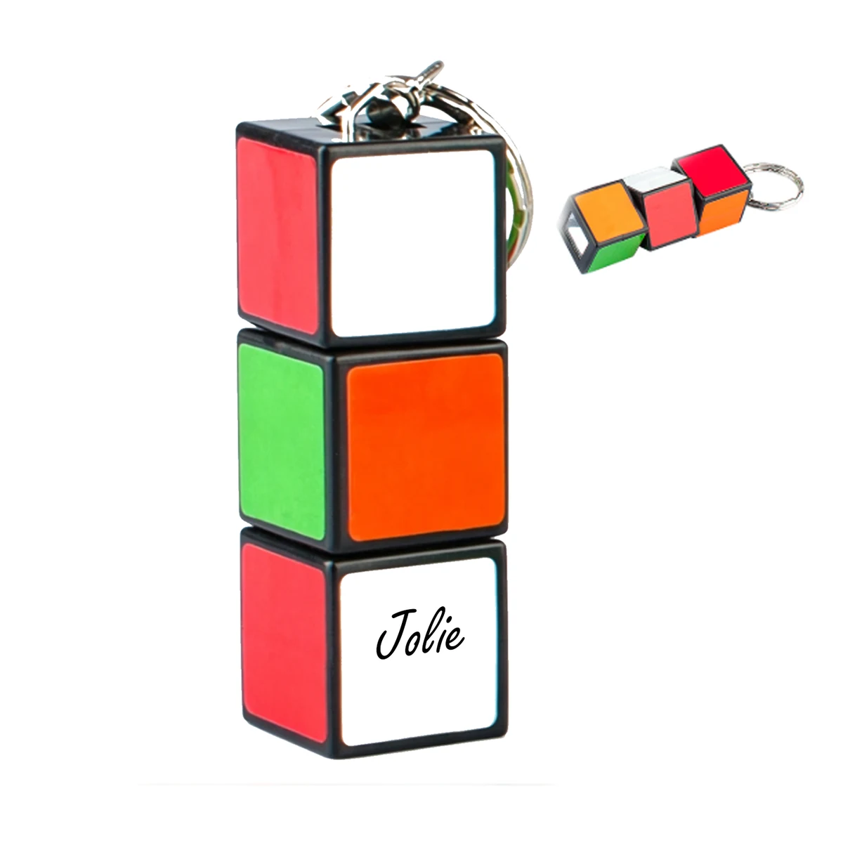 Twist Led Cube Torch Light with Keychain 1