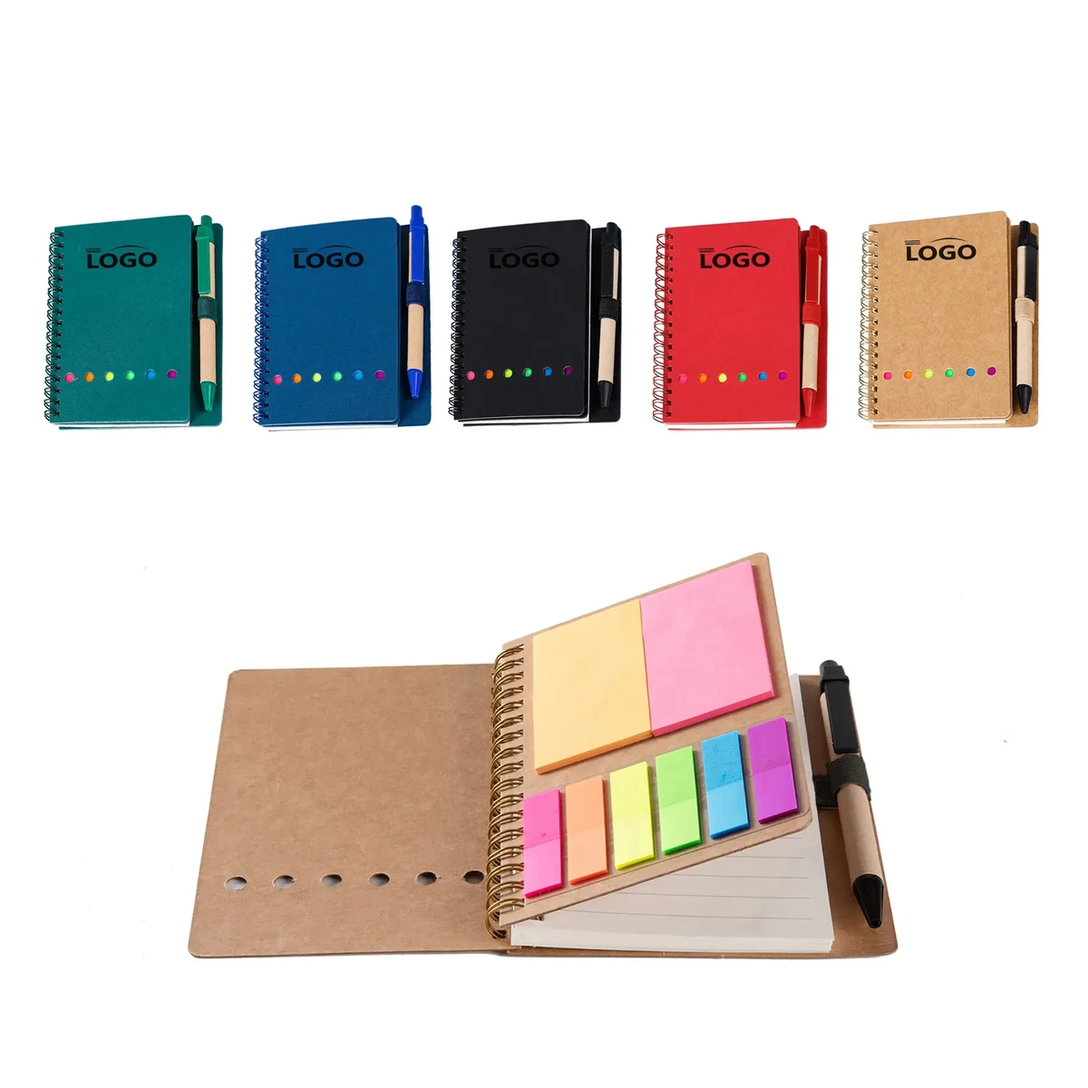 Sticky Note Notebook with Pen 1
