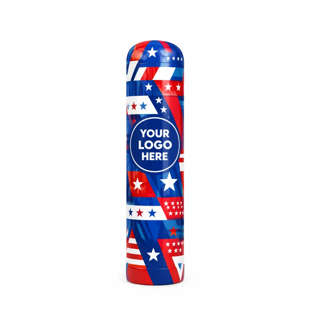 8' Replacement Advertising Tower (Fabric ONLY) 1