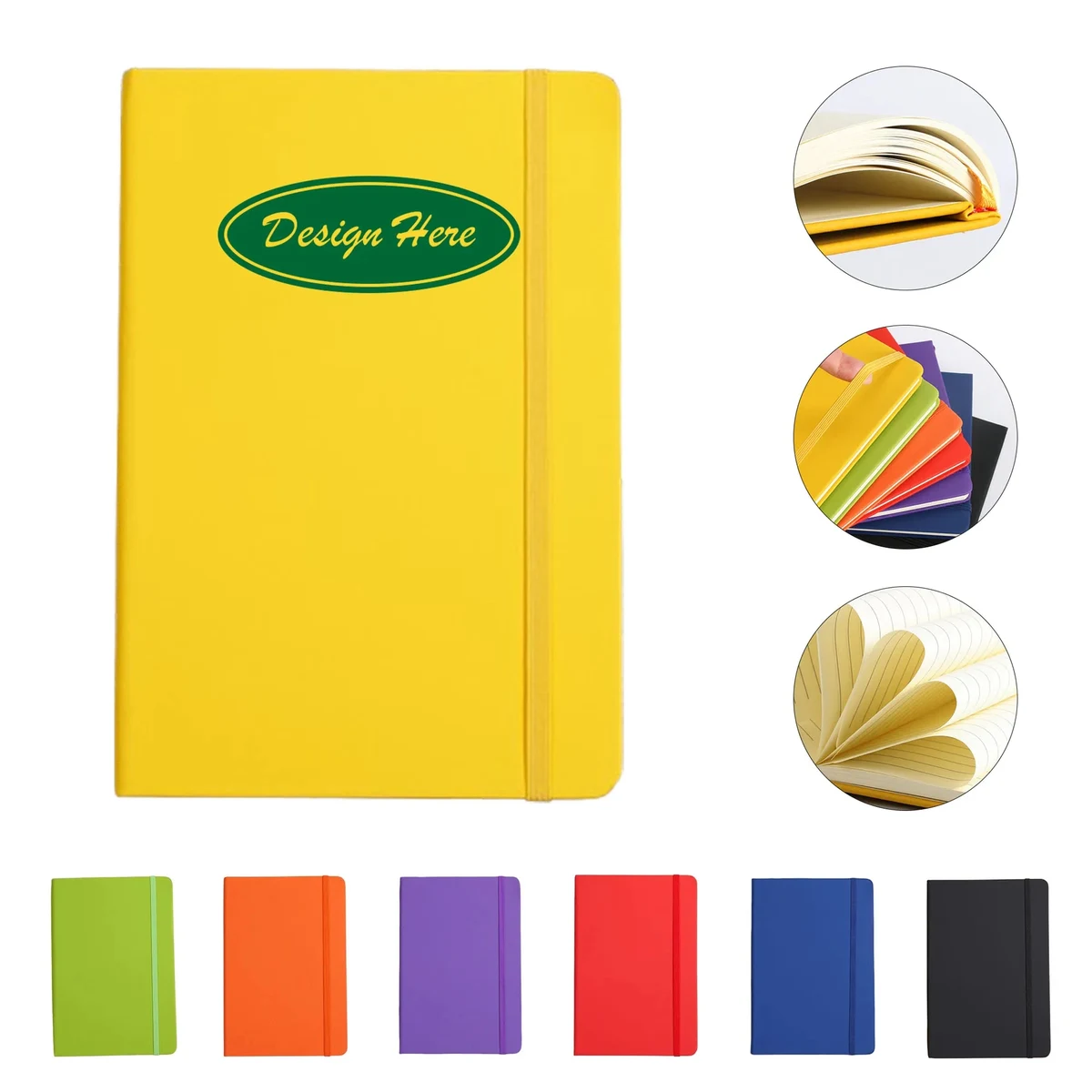 Premium Executive A5 Leather Notebook 1