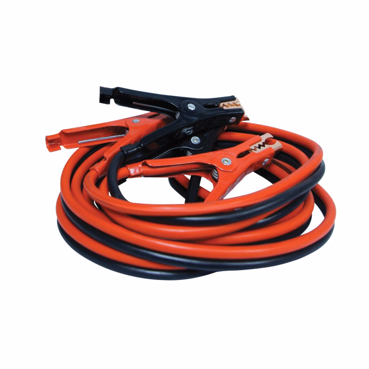 8 Gauge Booster Cables w/ Instruction (12')