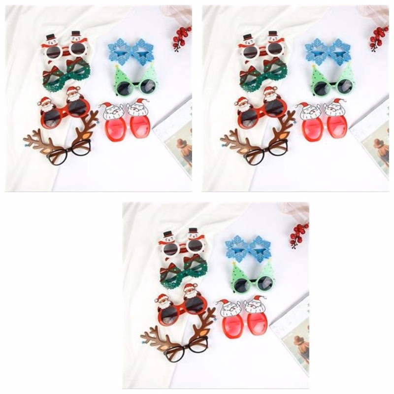 Custom Plastic Christmas Glasses