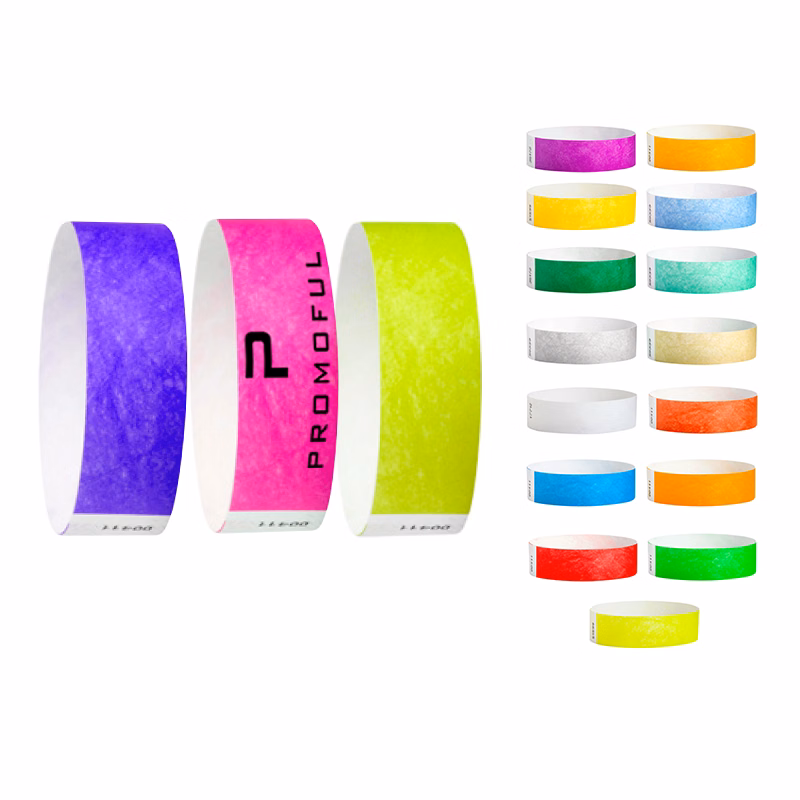 Custom Tyvek Wristbands- 48 Hour Rush Delivery!