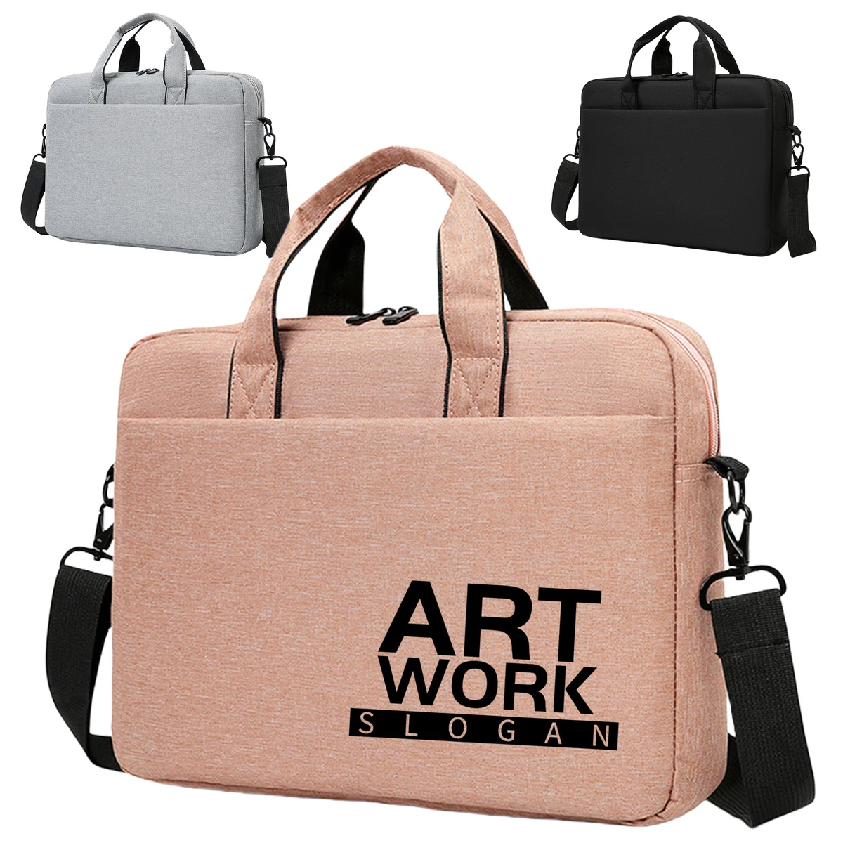 Nylon Laptop Shoulder Bag 1