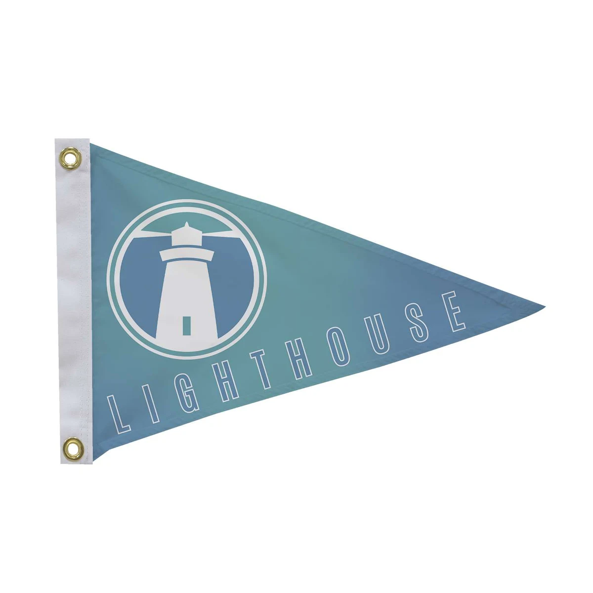 12" x 18" Polyester Pennant Flag Single-Sided 1