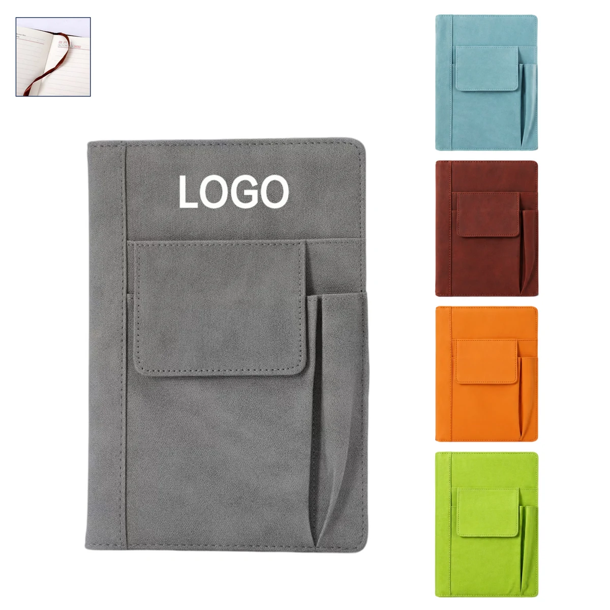 A5 Multifunction Notebook Cover With Pen Holder 1