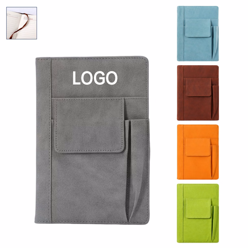 A5 Multifunction Notebook Cover With Pen Holder
