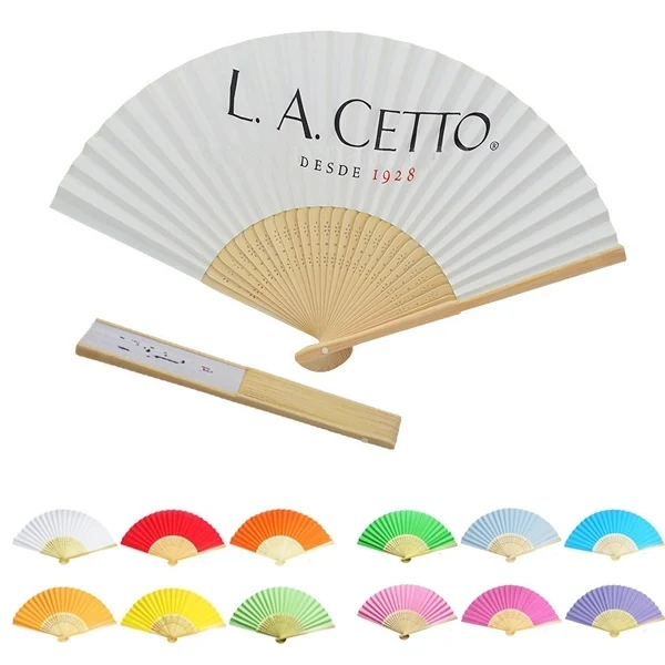 Custom Printed Folding Fans 1