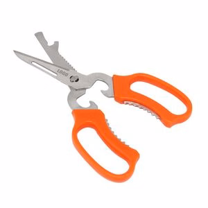 Multifunction Kitchen Cutting Scissors Tools With Nut Cracker And Openers