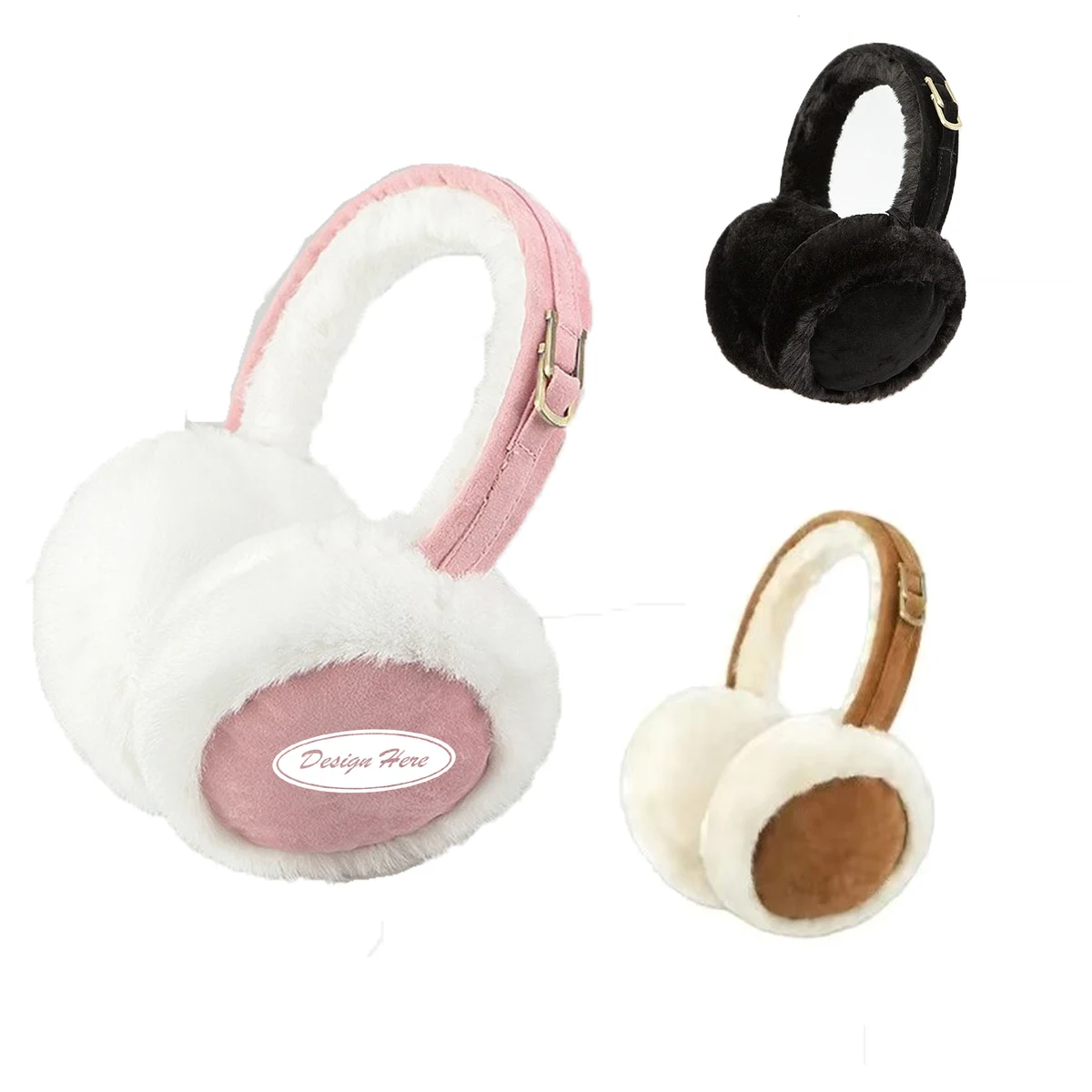Premium Insulated Plush Earmuffs for Cold-Weather Protection 1