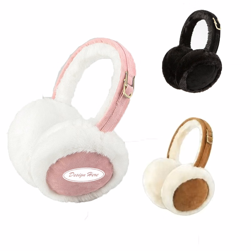 Premium Insulated Plush Earmuffs for Cold-Weather Protection