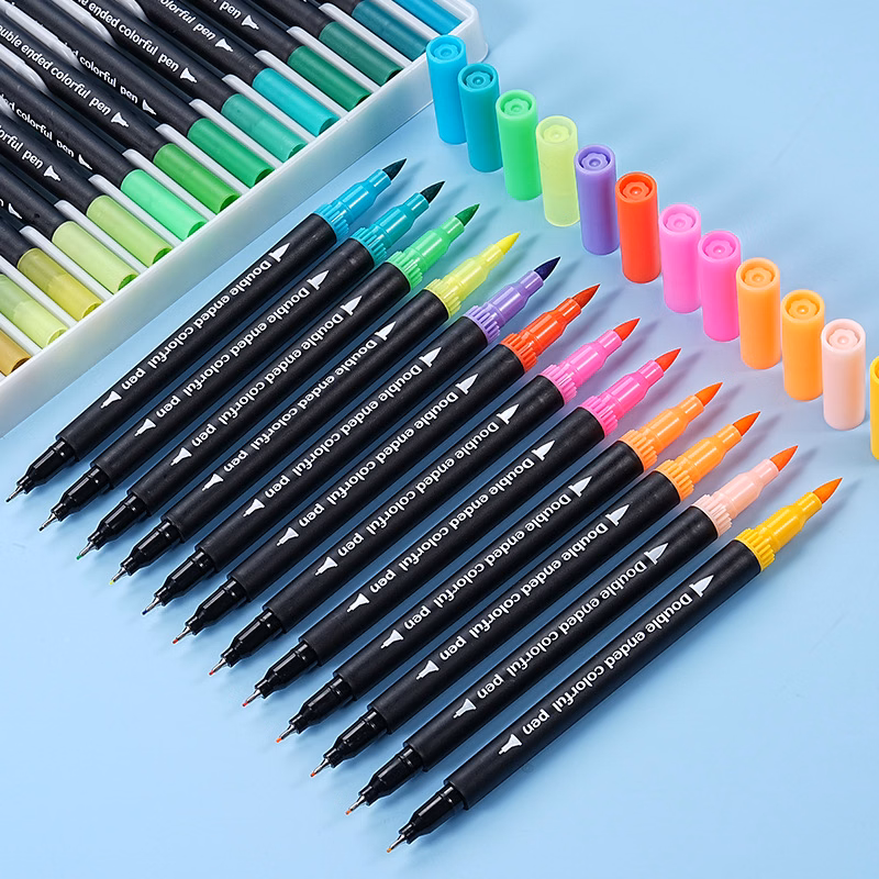 Dual Brush Markers Pens