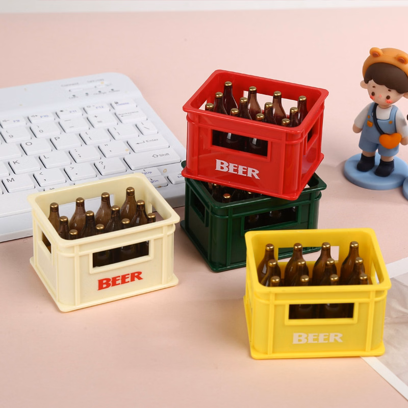 Bottle Caddy Shaped Opener with Magnet