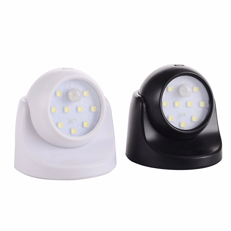 Wireless Motion Sensor 9 LED Flashlight