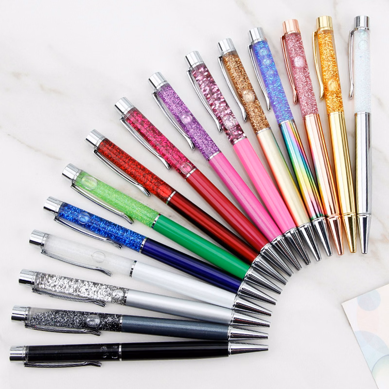 Metal Refills Bling Ballpoint Pens
